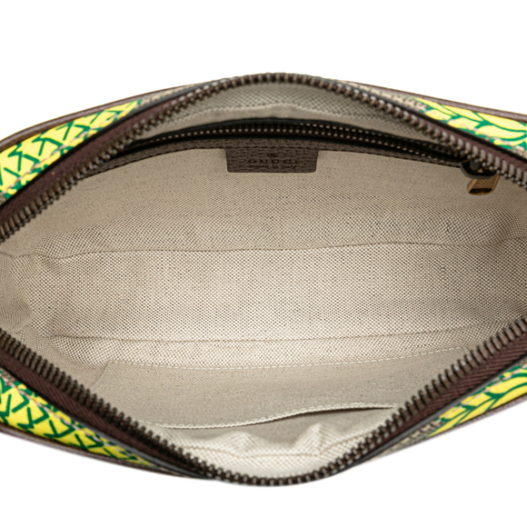 Pre-Loved Gucci Maxi GG Supreme Interlocking G Pineapple Belt Bag - Picture 4 of 9